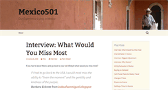 Desktop Screenshot of mexico501.com